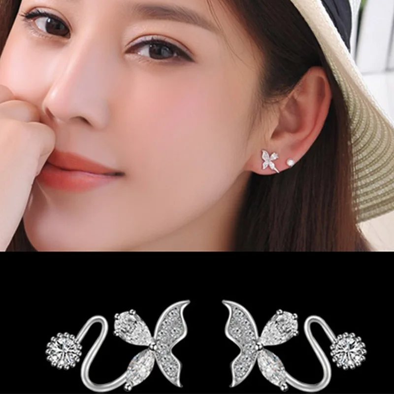 Серьги клипсы для женщин 3 цвета|ear clip|earrings clipsearings clips women |