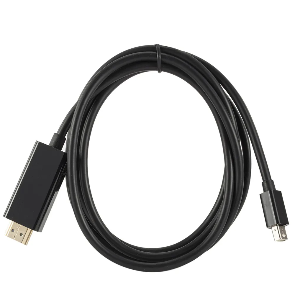 6FT 1,8 м Мини дисплейный порт для интерфейса Thunderbolt Дисплей порты и разъёмы DP к HDMI кабель адаптер для Apple Mac Macbook Pro Air Dell мониторы