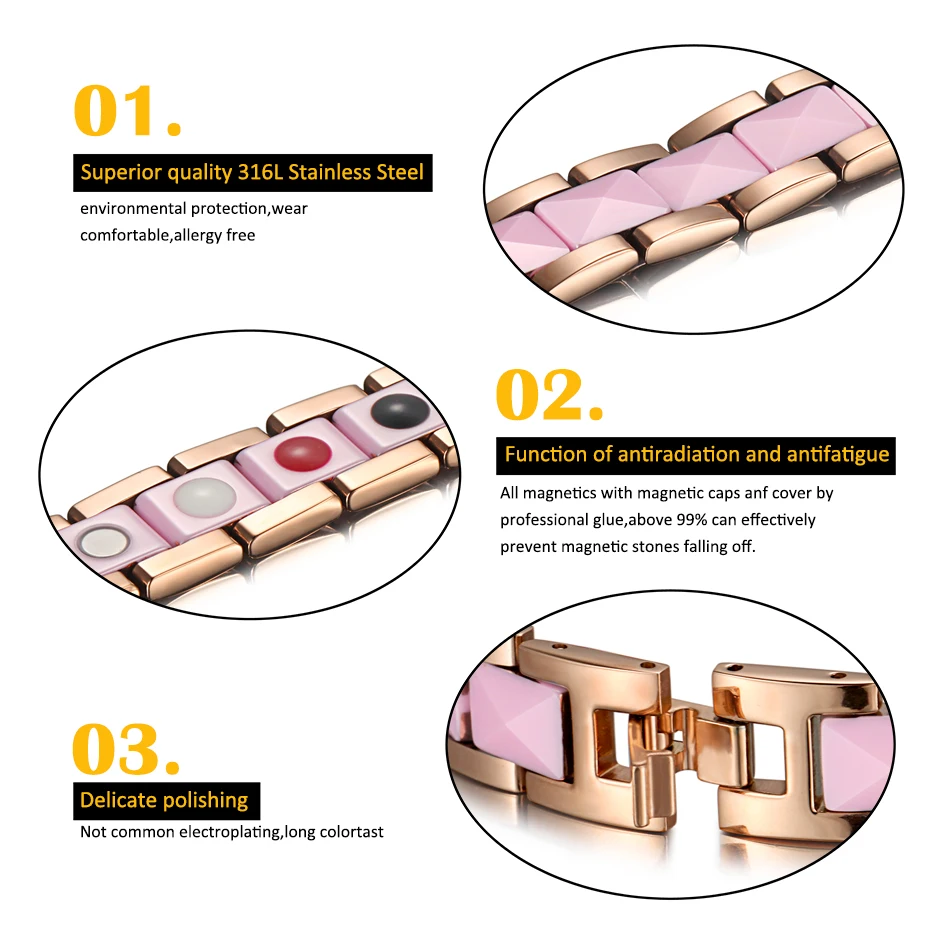 pink bracelet for women (2)