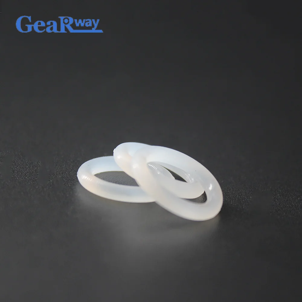 

20pcs Transparent Silicon O Ring Seals 3.55mm CS Silicone O Ring Gasket 7/8/9/10/11/29/30mm ID Food Grade Silicone Rubber O Ring