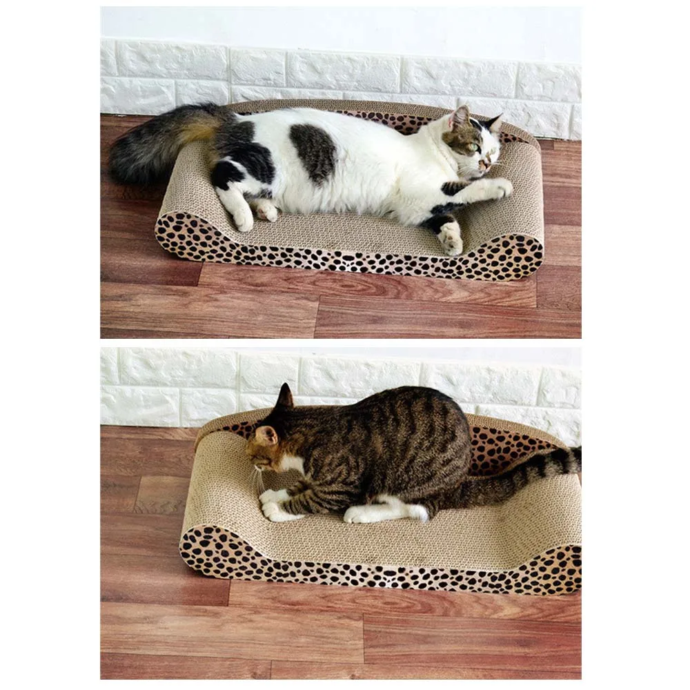  Corrugated Paper Pet Cat Scratch Board Pad Cat Kitten Scratch Sofa Bed Cats Claws Care Toys Nail Sc
