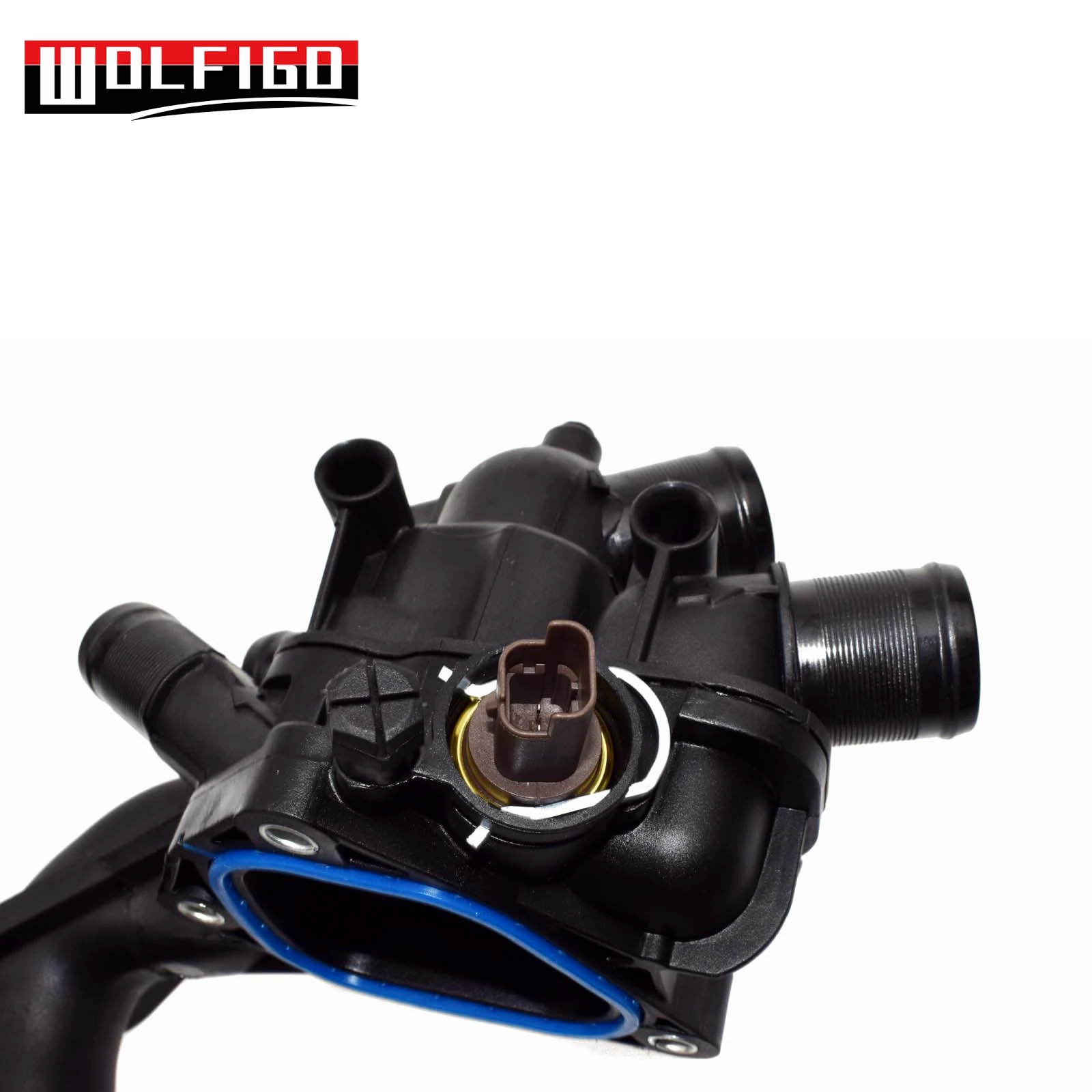WOLFIGO Новый термостат + Корпус в сборе для MINI R56 R55 peugeot 207 208 308 508 2008 3008 1 4 6 16VTi 9808646980