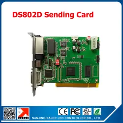 Калер LINSN ds802d светодиодный дисплей отправки карты синхронная двухцветный отправителя LED контроллер карты прокрутки сообщение LED отправки