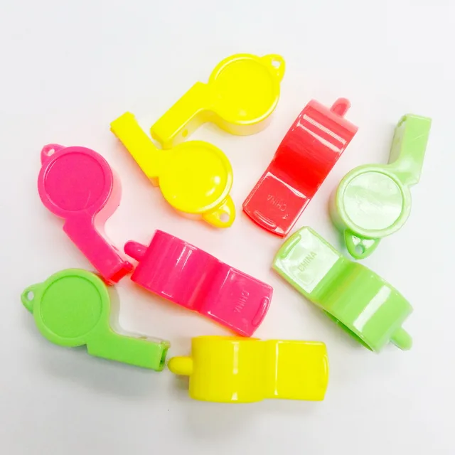 플라스틱 표준 휘슬: 파티와 게임을 위한 다용도 소음 메이커