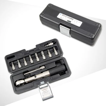 

Catazer Bike Torque Wrench 1/4"DR 2-14Nm Bicycle Repair Tools Kit Ratchet Machanical Torque Spanner Gift