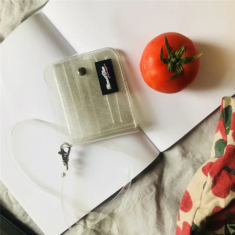 لطيف الليزر شفافة حزمة حامل بطاقات التعريف الشخصية محافظ PVC للطي حقيبة للحمل الرقبة بريق محفظة فتاة كوريا نمط لطيف الليزر شفافة حزمة حامل بطاقات التعريف الشخصية محافظ PVC للطي حقيبة للحمل الرقبة بريق محفظة فتاة كوريا نمط