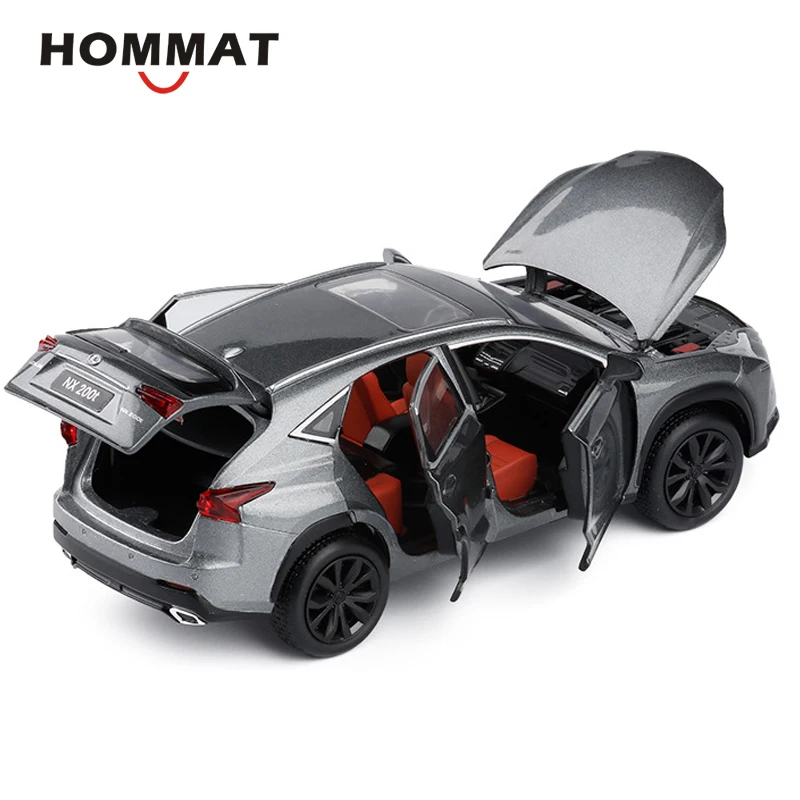 HOMMAT Simulation 1:32 Lexus NX 200T внедорожный внедорожник модель автомобиля литые под давлением игрушки модели автомобилей детские игрушки для детей