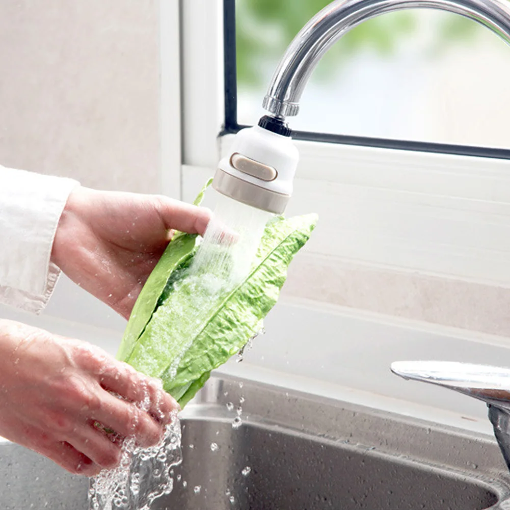 40# Hot Sale Kitchen Bathroom Adjustable Rotary Water Saving Sprayer Anti-splash Tap Home Filter Faucet Kitchen Products