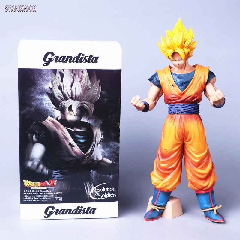 

Action Figure ROS Dragon Ball Z Resolution Of Soldiers Warrior Consciousness Son Goku Vegeta Model Dolls Collection toys