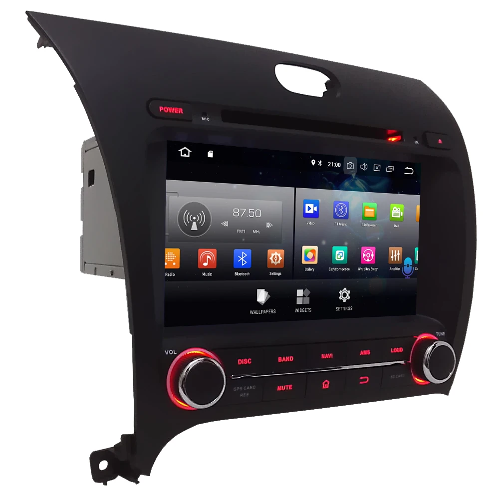 Flash Deal 8" Octa Core 4G Wifi Android 8.1 4GB RAM 64GB ROM Car DVD Player Radio GPS Glonass Navigation For Kia Cerato K3 Forte 2013-2017 2
