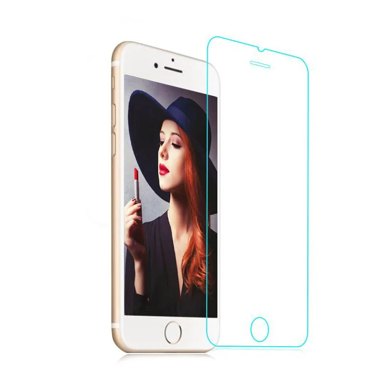 10 шт. 2.5D HD закаленное стекло для iPhone 5S 5C 5SE 6 6S 7 8 Plus Защитная пленка для экрана Flim чехол для iPhone XR XS Max с чистым комплектом