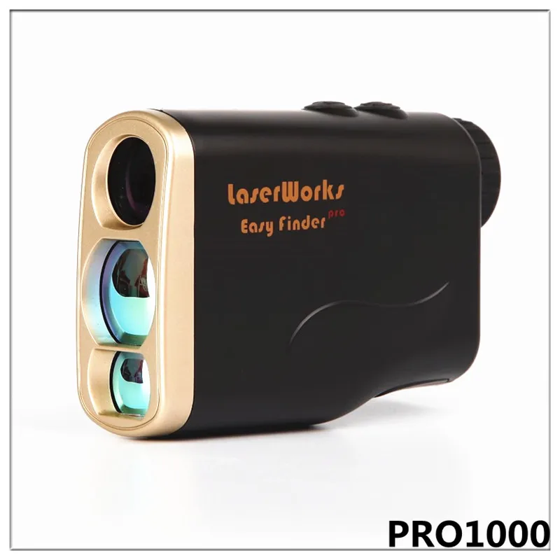 Handheld laser rangefinder 1000m hunting range finder sport telescope