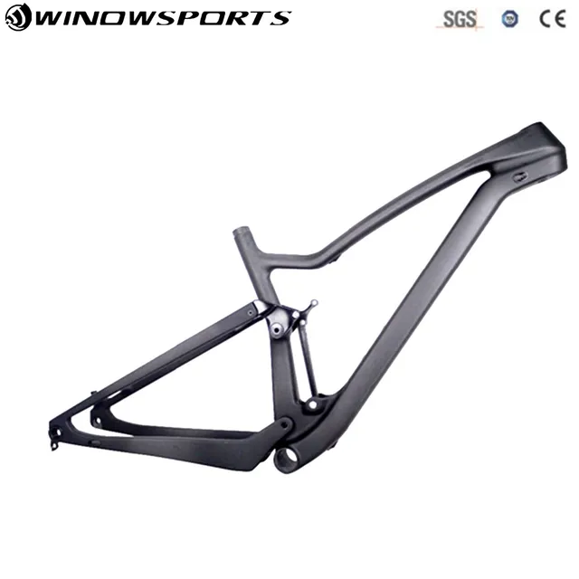 2018 Carbon Mountain Bike XC 29er Full Suspension MTB Frameset 29 frame