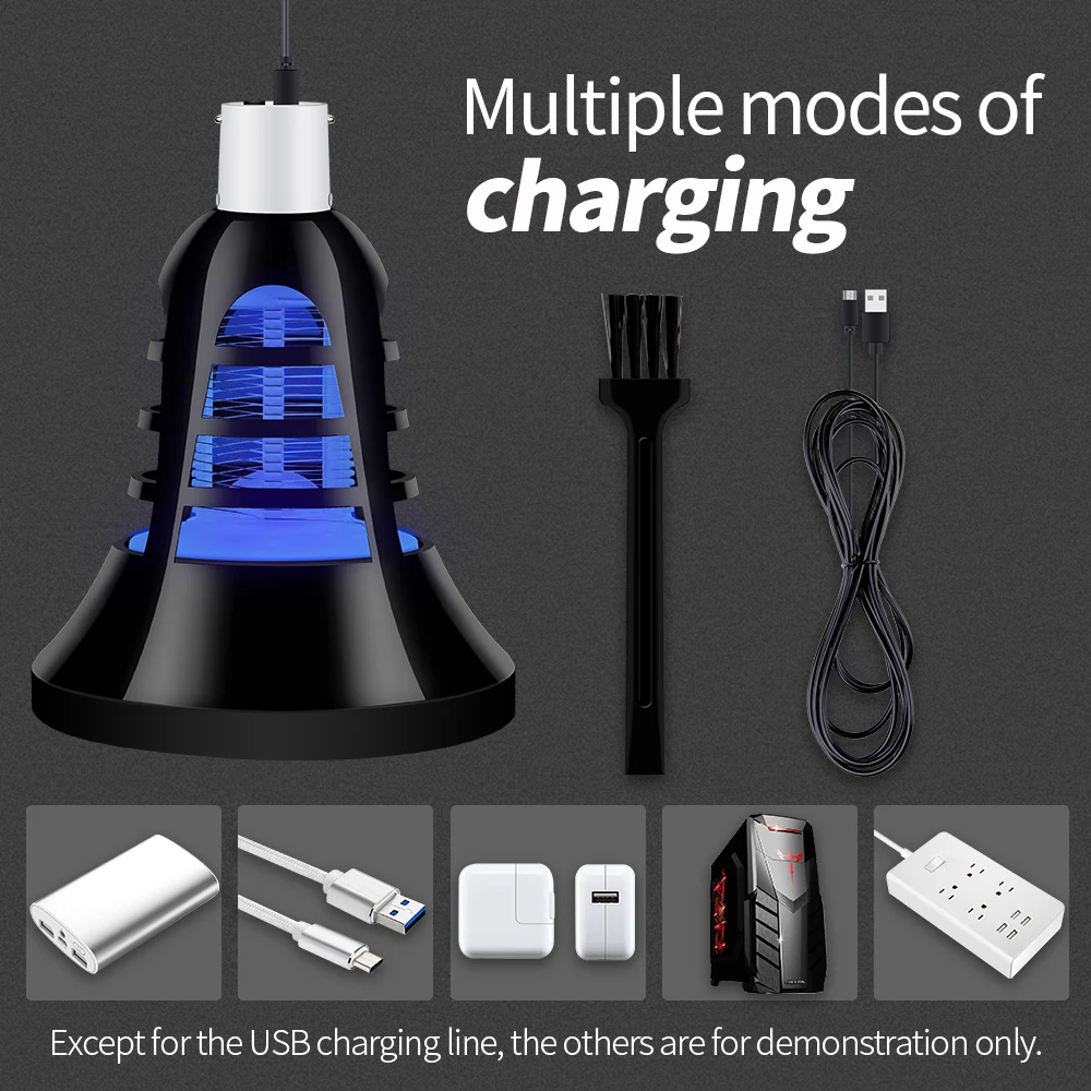 Светодиодный инсектицидная лампа мата моски муха USB электронный анти москитные