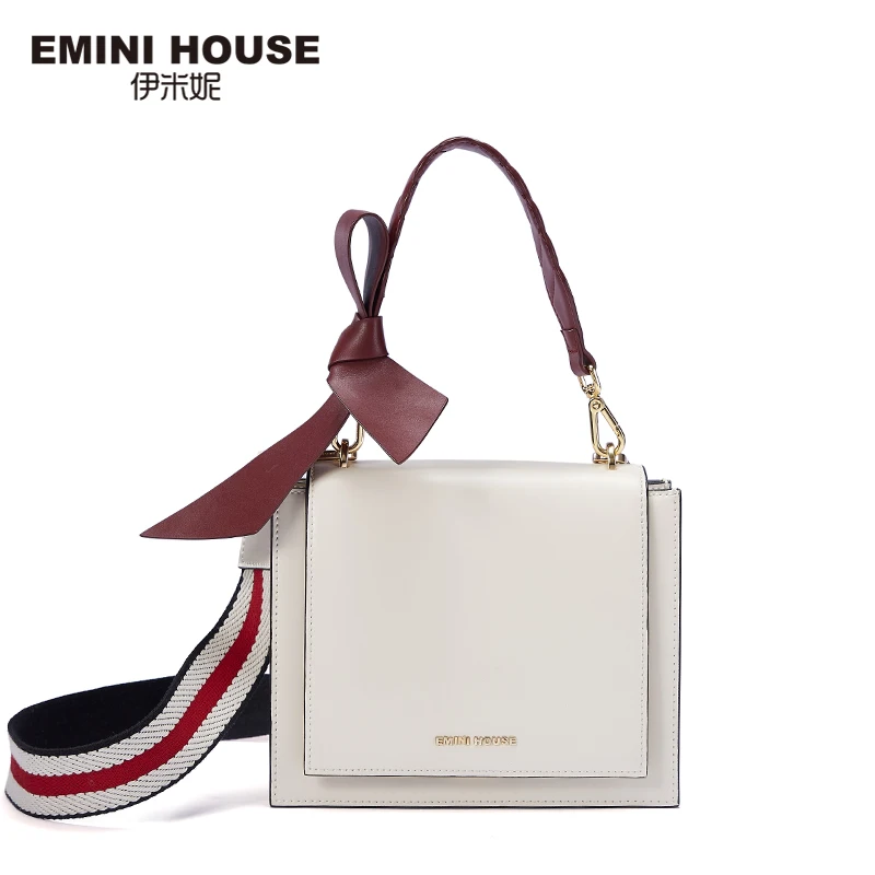 EMINI HOUSE сумка через плечо с бантом сумки для женщин роскошные женские