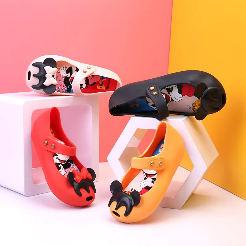 Mini Melissa Mickey & Minnie Shoes Kids Girls Sandals Mini Melissa Mickey & Minnie Shoes Kids Girls Sandals