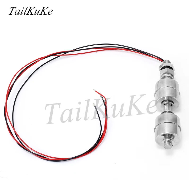 bola dupla de aco inoxidavel nivel controlador sensor superior nivel liquido 03