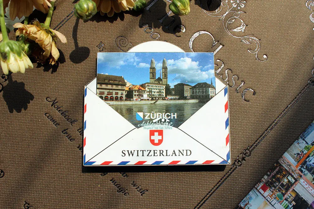 Zurich Switzerland Mod3 Fridge Magnet Souvenir Magnet Kühlschrank 