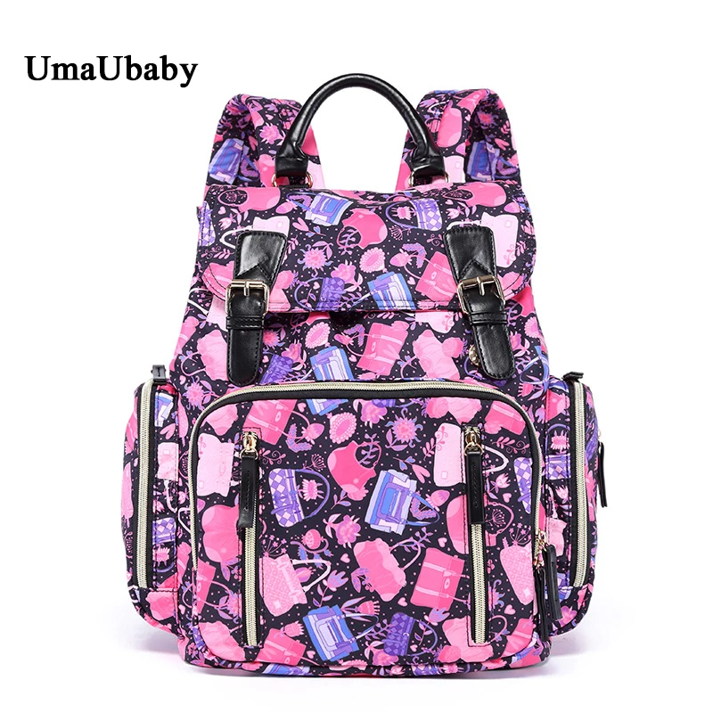 

Large Capacity Mommy Maternity Bag Diaper Nappy Bag Bolsa Maternida Printed Bebe Bag Travel Backpack Desiger Nursing Baby Care