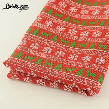 

Booksew Fabric 50x150cm Meter Cloth Tissue Tela DIY For Christmas Hat Bag Tree Home Decoration Stocking Cushion Sewing Patchwork