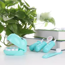 Бегемот любовь Зубы Дети ролевые зубные клетки проверка зубов Модель Набор игрушек Медицинский Набор обучающая Стоматологическая игрушка набор ролевых игр Игрушки