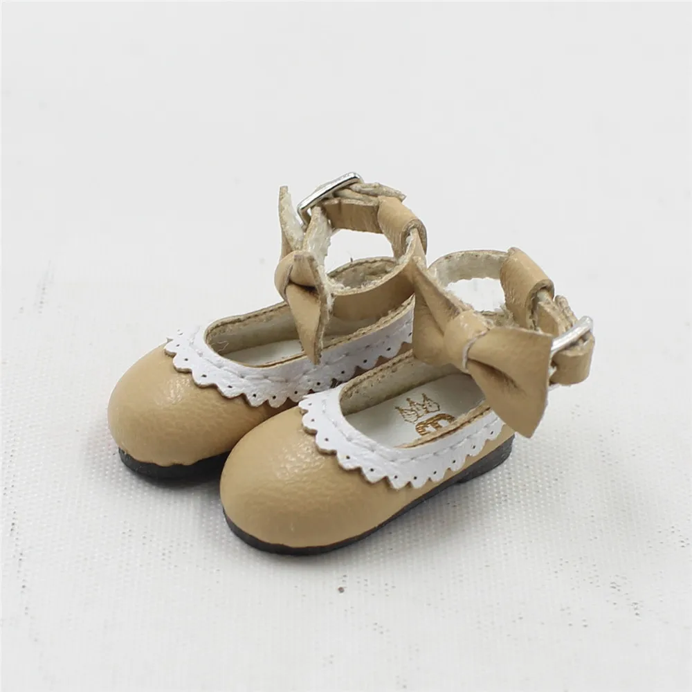 Blyth doll shoes with Bow Nine different colors can be choosing Cute Neo 1/6 BJD 13