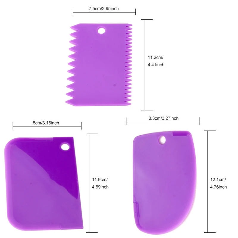 3 шт./компл. торт декоративные инструменты для выпечки лопатки для теста резак для крема скребок Кухня Кондитерские инструменты аксессуары для выпечки гаджеты печь