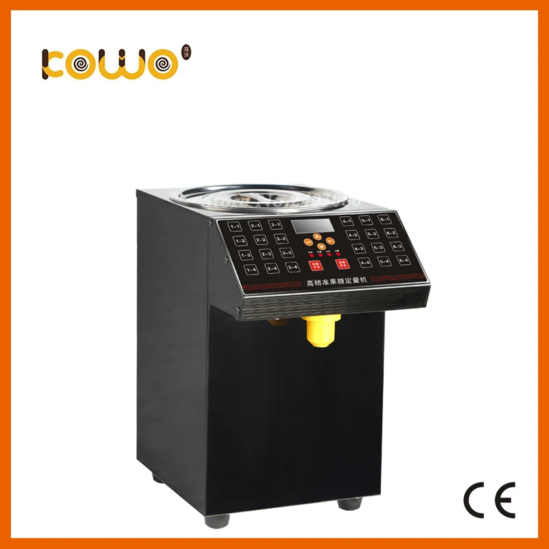 Commercial Syrup Fructose Dispenser Machine Candy dispenser for Bubble Tea Syrup Fill Machinein