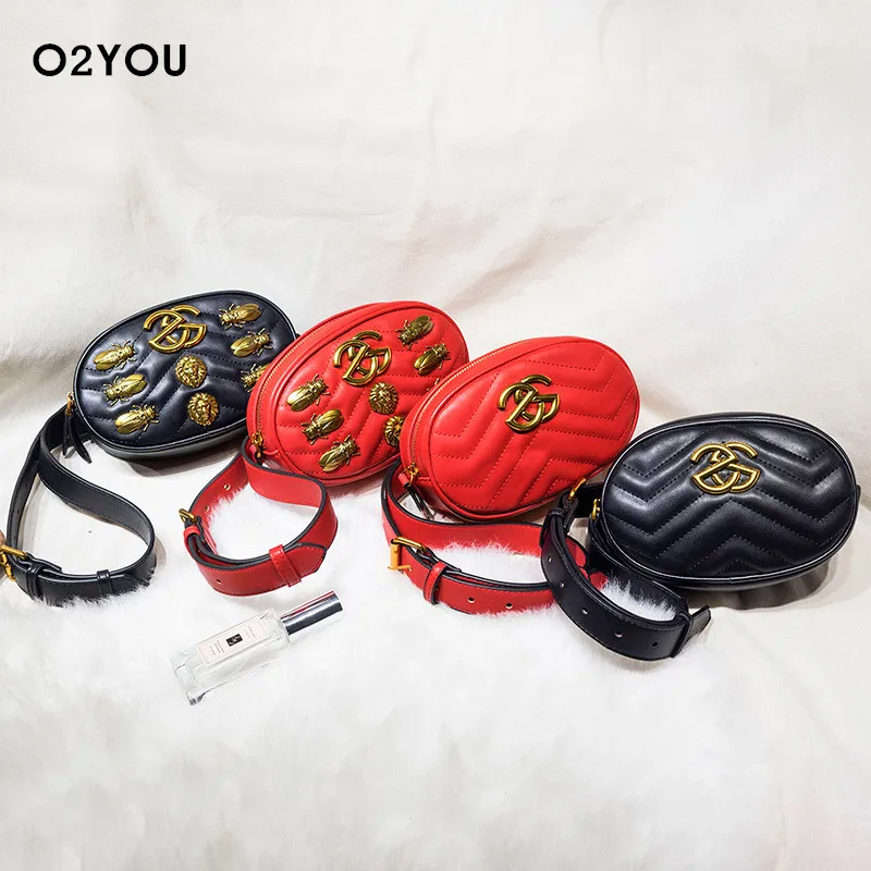 

Fashion Women Waist Bag High Quality PU Leather Waist Pack For Female Girl Travel Belt Bag Pack 2017 Newest Fanny Bags Handbag