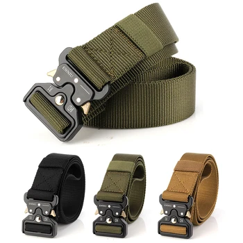 

Tactical Belt Men Outdoor multifunctional Training Belts Nylon waistband