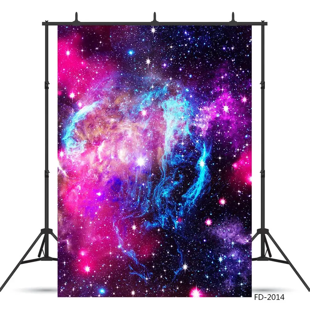 Star Sky Dreamlike Vinyl Cloth Photography Backgrounds for Photo Studio Custom Portrait Children Baby Backdrops Photobooth | Электроника