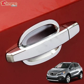 

For Buick Encore Opel/Vauxhall Mokka X 2013 2014 2015 2016 2017 2018 Chrome Door Handle Catch Cover Bowl Cup Trim Car Styling