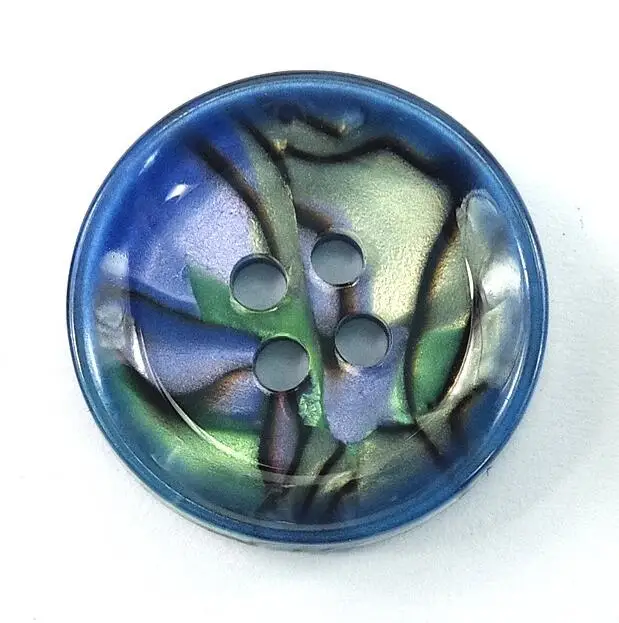 50pcs 11.5mm/15mm/20mm/25mm Top Fashion New design Decorative Buttons Men's Shirts Are Four Eye Button Coat Resin Buttons 5