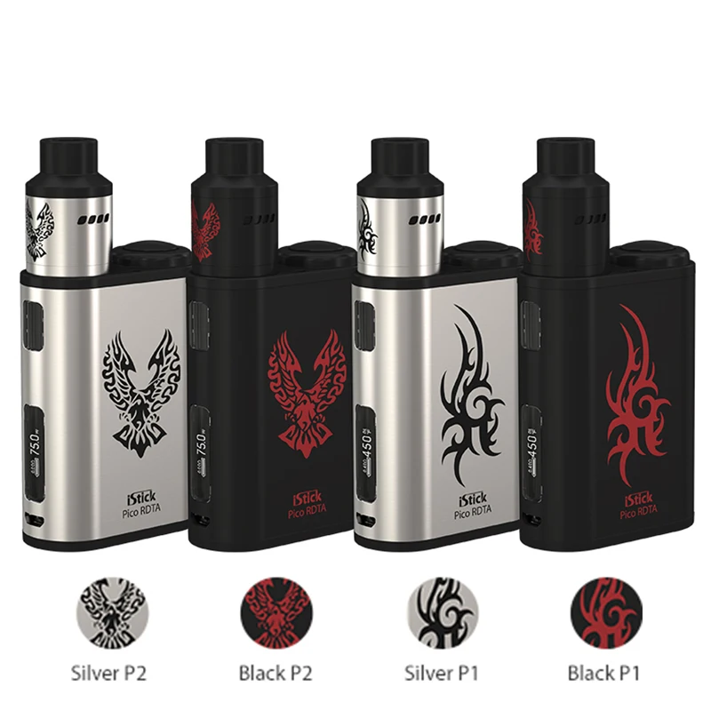 Оригинальный электронной сигареты Eleaf istick Pico RDTA 75 Вт поле MOD 2300 мАч встроенный