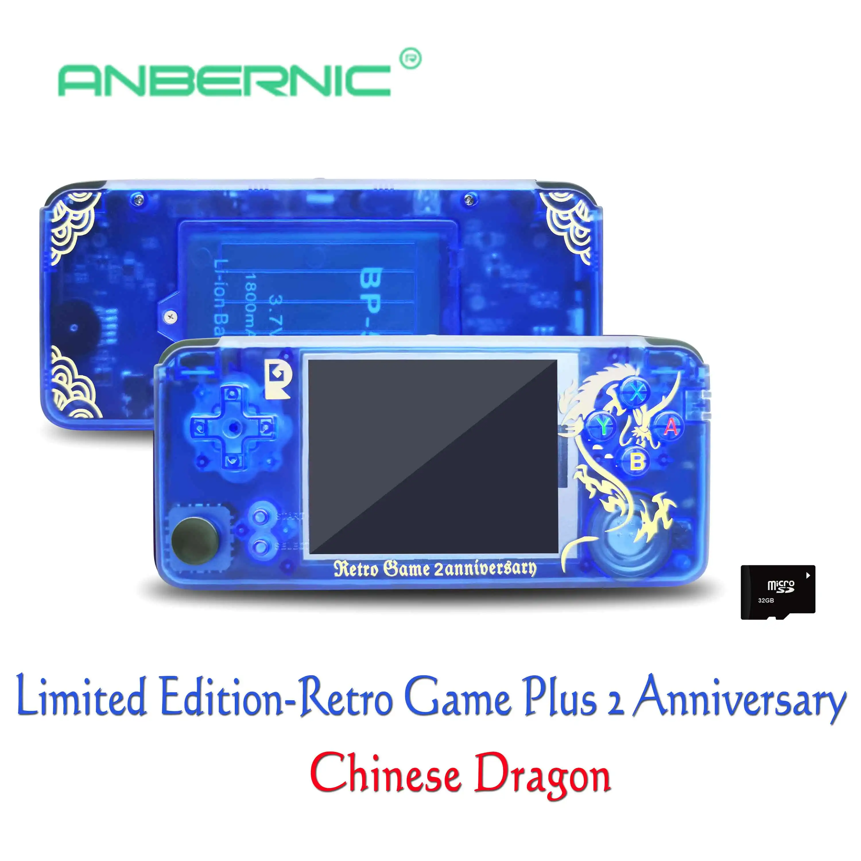 

Rs-97 New Limited Edition Retro Game Plus Anniversary Video game 3000 Games Omron 32G TF rs97 Family Gift consola retro ps1 IPS
