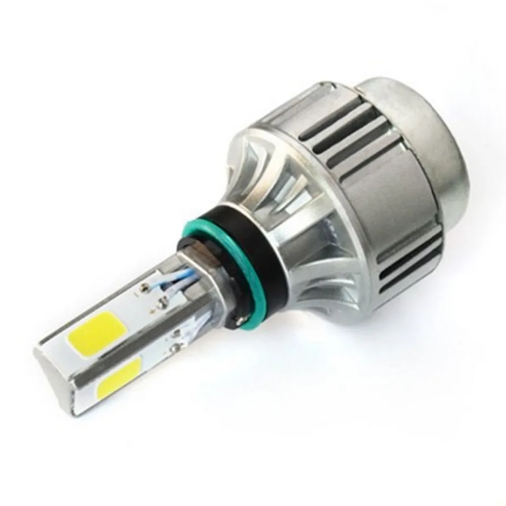 

40W COB Motorcycle Moto Headlight Front Bulb Light LED 3 sides LED Lamp Bright White 6000k DC 6V 36V Led Headlights
