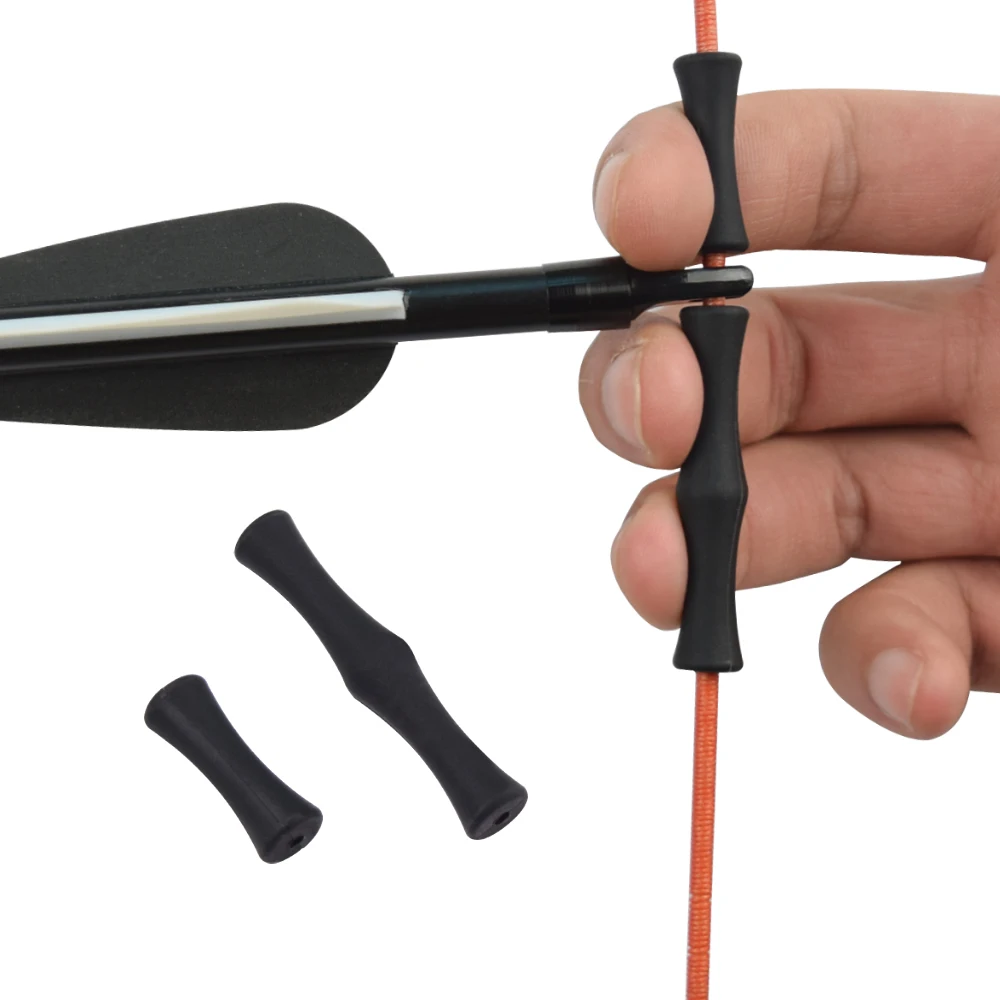 

1pc Archery Guard Bowstring Finger Saver Tab e flecha Silicon Release Archery Bow Recurve Bow Free Shipping