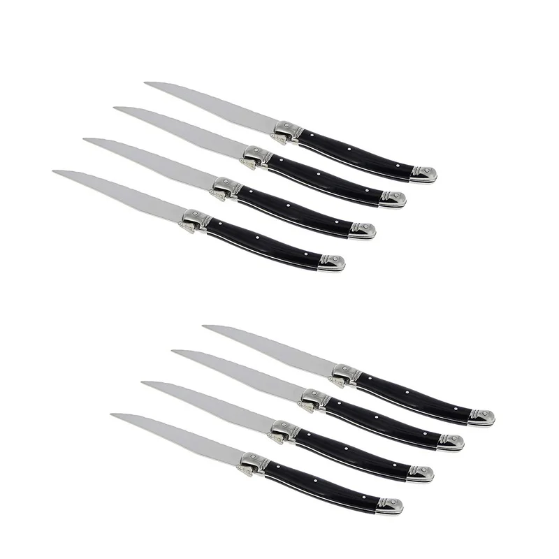 laguiole black wood knives  (10)