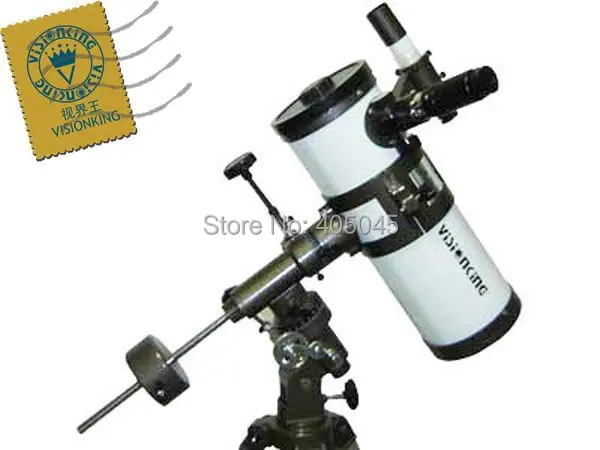Cheap Visionking 114 / 1000mm EQ Equatorial Mount Space Astronomical Telescope & Tracking Motor