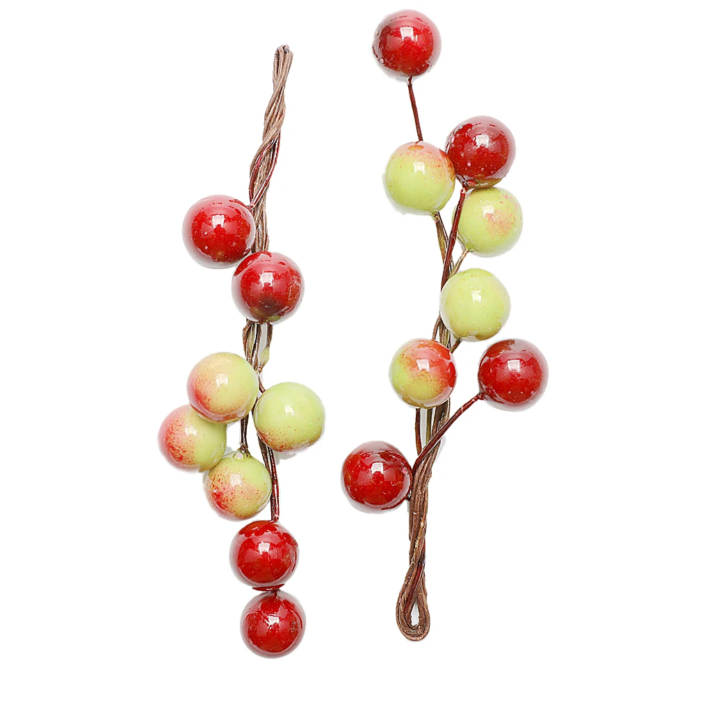 3pcs Fashion Berry Holly Hairpins Bridal Bridesmaid Hair Sticks Wedding Party Hair Decorations Photo Prop