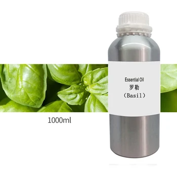 

1000ML 100% Pure Basil Essential Oil 10ml Natural Sterilization Health Monitors Massage Oil Aid Digestion Skin Care Oil