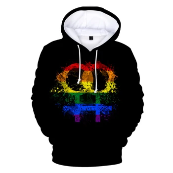 

new LGBT Flag Hoodies Sweatshirt For men/women Lesbian Gay Pride Colorful Rainbow long sleeve autumn high quality fashion hoodie