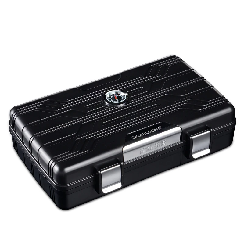 

Cigar box cigar humidor 10 set portable double-layer slot box imported cigar box