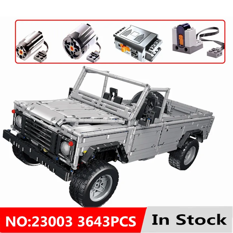 

3643pcs Legoing Technic Series Model Creative MOC RC Wild Off-road Vehicles Building Blocks Bricks toys for children kids gift