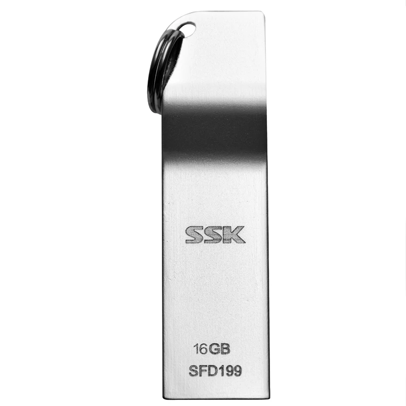 SSK SFD199 USB флеш-накопитель 32 ГБ 16 ГБ 8 ГБ флеш-накопитель металлический водонепроницаемый флеш-накопитель Usb флешка