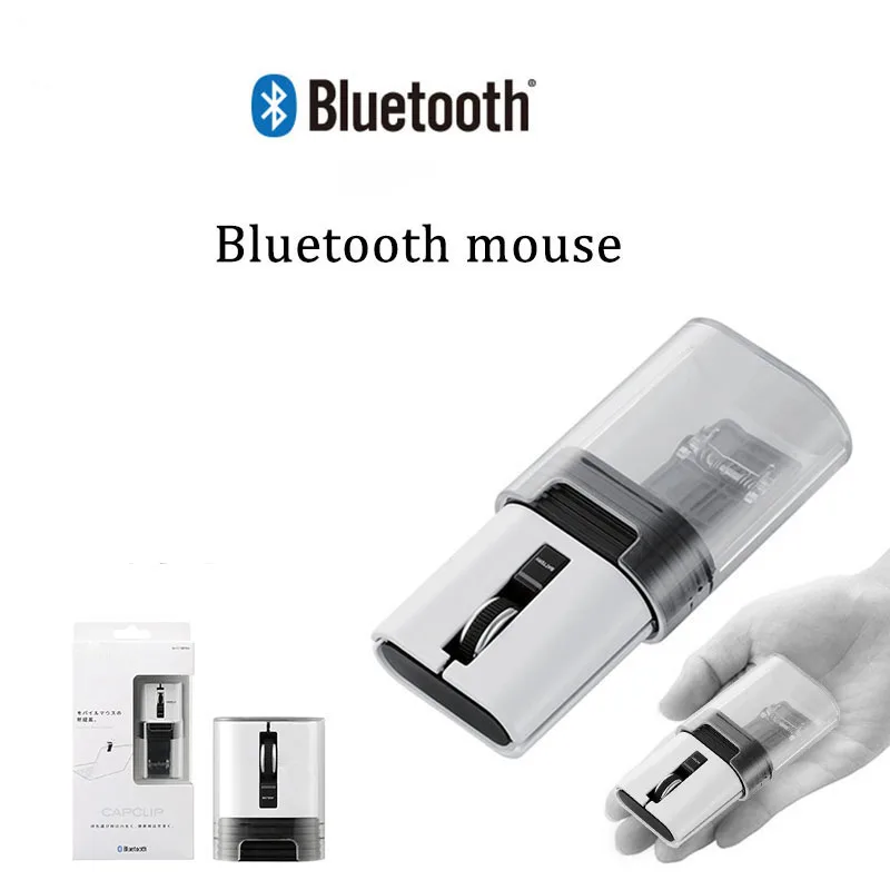 Новинка года мини 1200 точек/дюйм bluetooth Бесшумная мышь синий и белый палец перезаряжаемая мышь для Android телефона планшета ноутбука