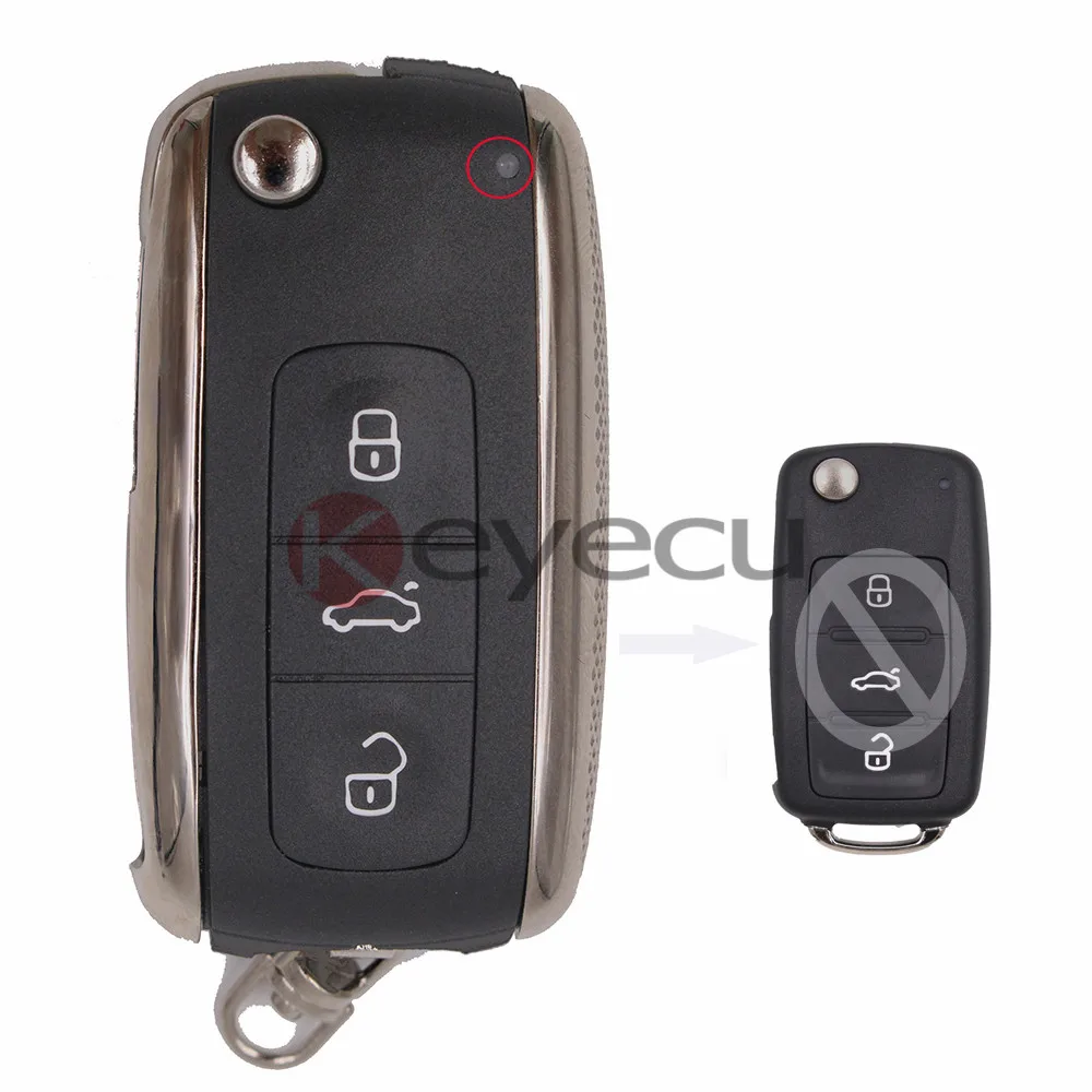 Prix pour Modifié Bentley Style Type de Pliage Télécommande Clé Shell Contiennent 3 Bouton pour VW Skoda Elite, Superbe Prix pour Modifié Bentley Style Type de Pliage Télécommande Clé Shell Contiennent 3 Bouton pour VW Skoda Elite, Superbe