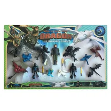 How To Train Your Dragon 3 Night Fury Black/white Toothless PVC dragon model Figure toy Movie toys gifts How To Train Your Dragon 3 Night Fury Black/white Toothless PVC dragon model Figure toy Movie toys gifts