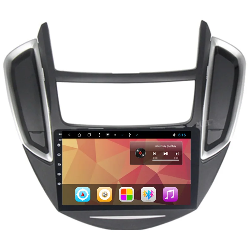Sale 9" Android Car Multimedia Stereo Radio Audio DVD GPS Navigation Sat Nav Head Unit for Chevrolet Trax 2014 2015 2016 1