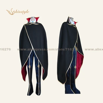 

Kisstyle Fashion Code Geass: Lelouch of the Rebellion zero Dark Blue Uniform COS Clothing Cosplay Costume,Customized Accepted